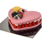 Coeur Macaron Framboise